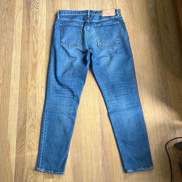 Moussy Vintage Rhett blue high waist skinny jeans, 30 - Picture 3 of 5